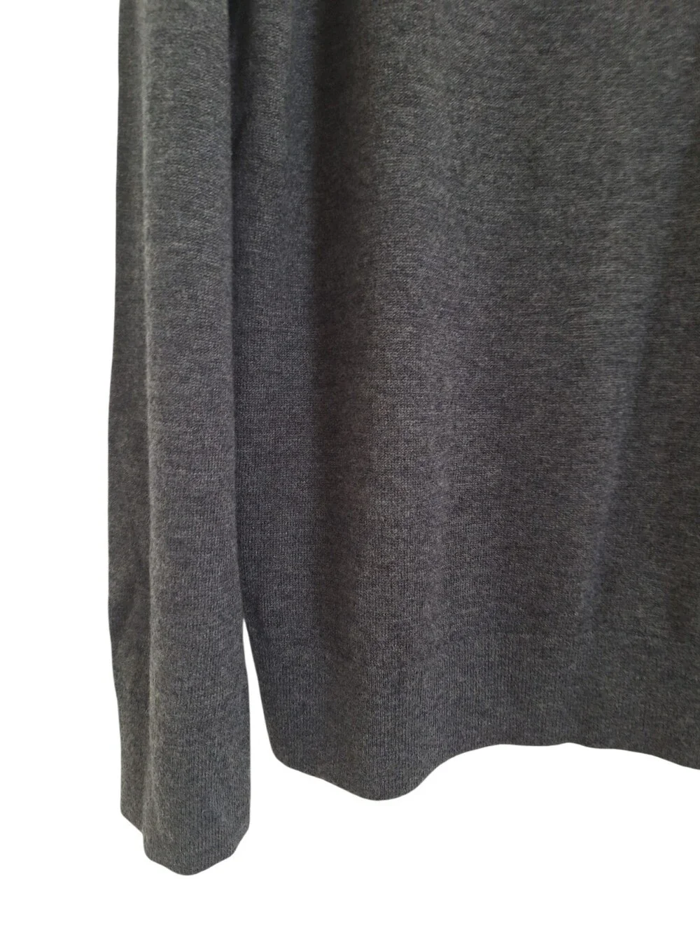 Theory Men's Merino Wool Charcoal Gray Turtleneck Sweater Size XL